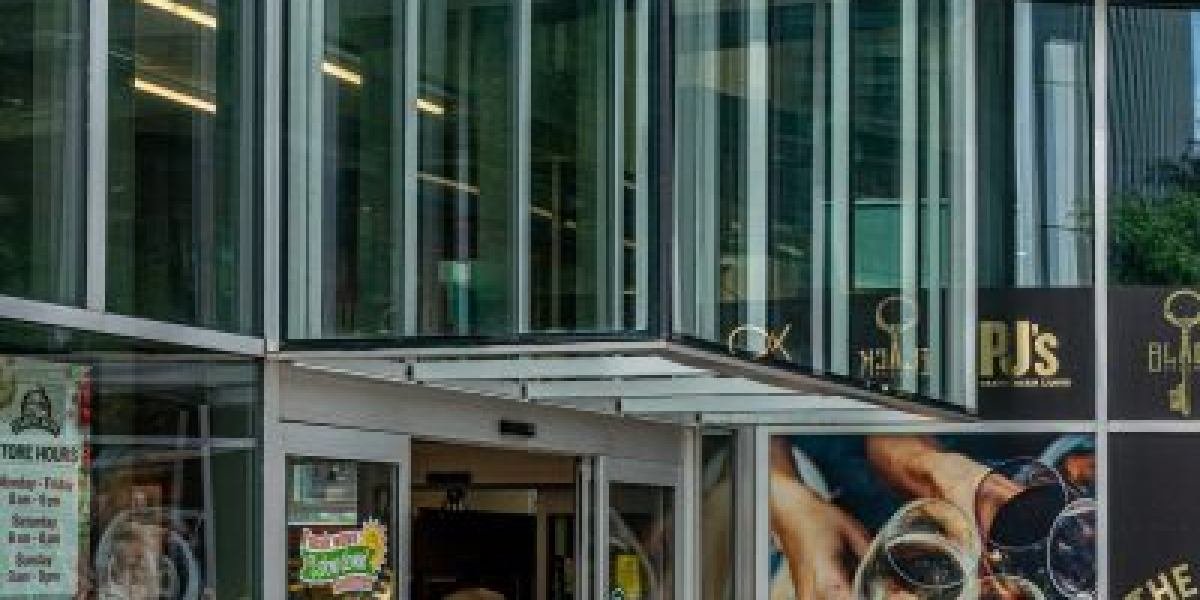 Commercial storefront installation